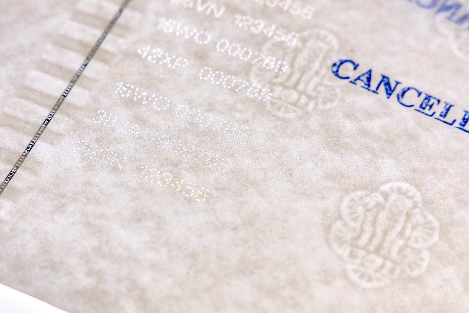 laserbearbeitung banknoten – Sicherheitspapier