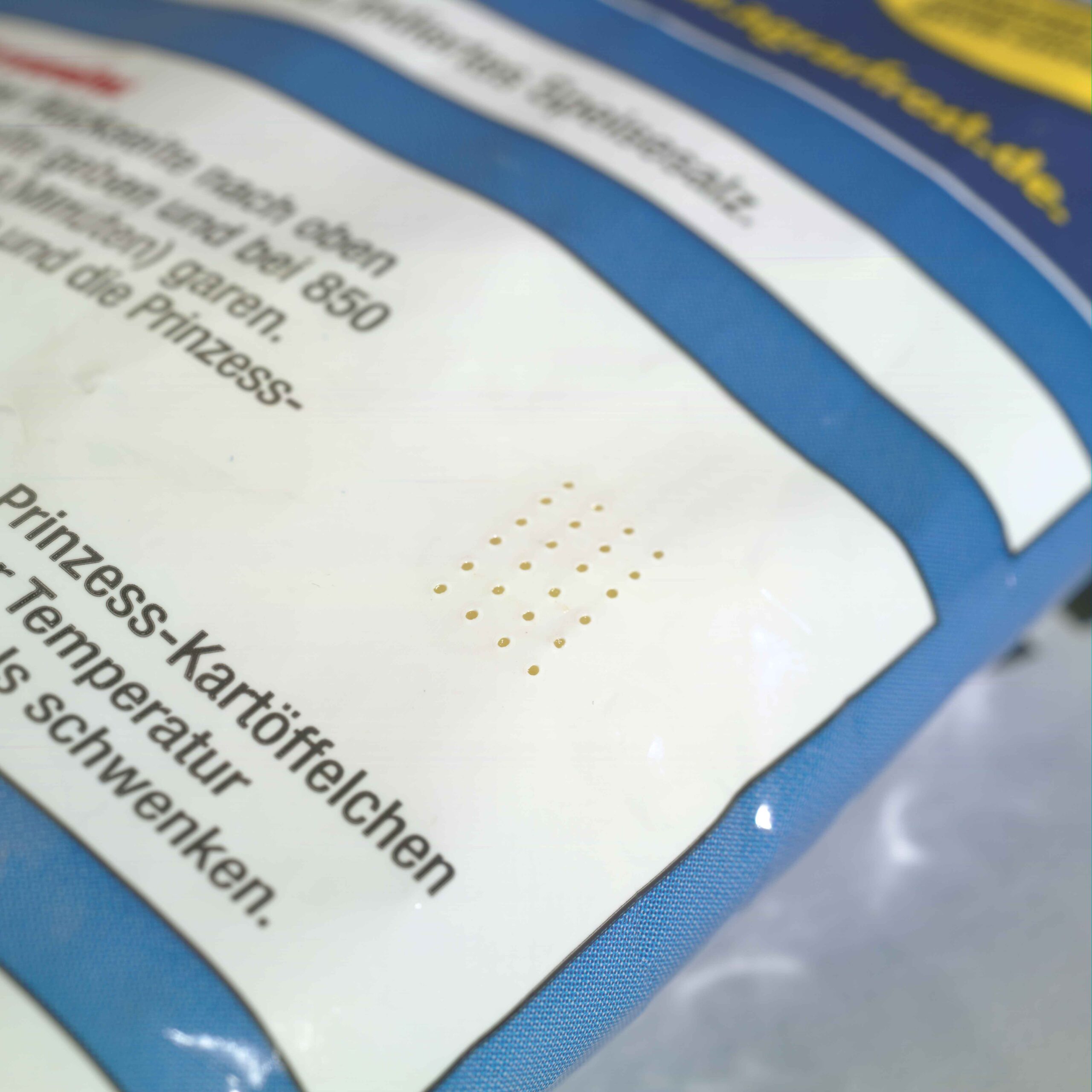 MAP verpackung kartoffeln